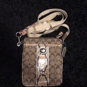 Coach cross body bag